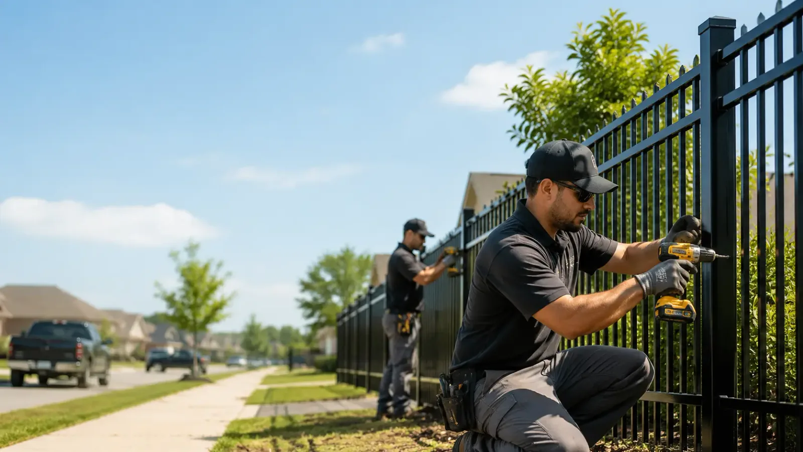 Metal Fence Installation in Imlay City, MI